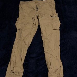 Khaki Cargo Pants by H&M size L